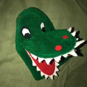 Vintage Sheman Puppets crocodile/alligator frog